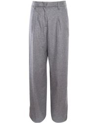 forte_forte - Strength Trousers, High Waist, Wool - Lyst