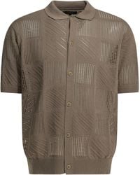 Beams Plus - Polo con botones de punto texturizado de - Lyst