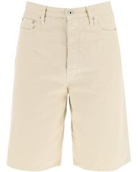 Off-White c/o Virgil Abloh - Cotton Utility Bermuda Shorts - Lyst