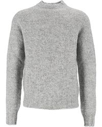 Ballantyne - Textured Knit Crewneck Sweater - Lyst
