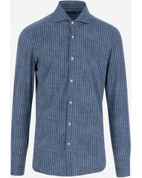 Brian Dales - Classic Striped Shirt - Lyst