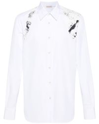 Alexander McQueen - Chemise de harnais imprimé Alexander Mc Queen - Lyst