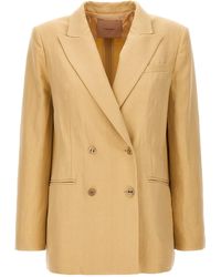 Twinset - Doppel -Set -Blazer mit doppeltem Bräuelen - Lyst