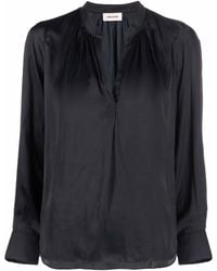 Zadig & Voltaire - Tink Satin Perm - Lyst