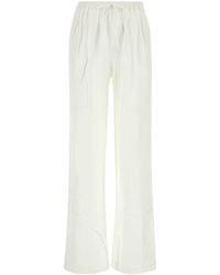 Loulou - Silk Blend Soler Pant - Lyst