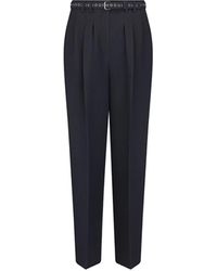 Dior - Wol En Zijden Broek - Lyst