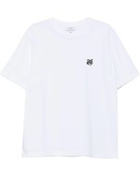 Maison Kitsuné - Fox Head Comfort Tee Shirt - Lyst