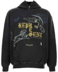 Represent - Slate Cotton Sweatshirt - Lyst