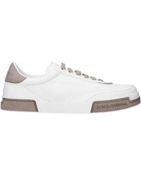 Dolce & Gabbana - Dolce&Gabbana Sneakers Portofino Yacht Leather/Dove - Lyst