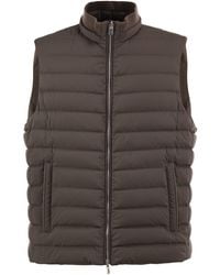 Fedeli - Reversible Cashmere And Technical Quilted Gilet - Lyst