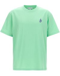 JW Anderson - 'anchor Embroidery' T -shirt - Lyst