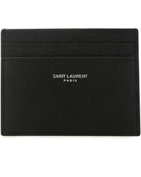 Saint Laurent - Classic Leather Card Case - Lyst