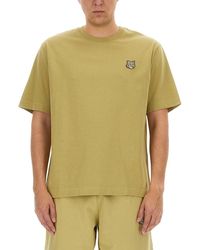 Maison Kitsuné - "Fox Head" T-Shirt - Lyst