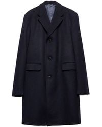 Prada - Wollen Jas - Lyst