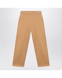 Ami Paris - Camel Ami De Coeur Joggers - Lyst