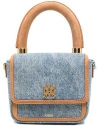 Amiri - Micro Tote Bag With Ma Plaque - Lyst