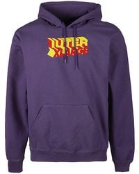 Iuter - Printed Cotton Hoodie - Lyst