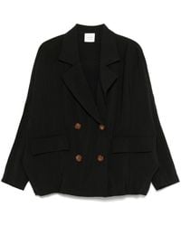 Alysi - Double Breasted Blazer Jacke - Lyst