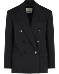 Isabel Marant - 'Khera' Wool Blazer - Lyst