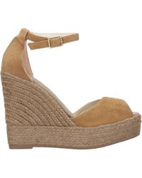 Espadrilles - Sandalen Bruin - Lyst