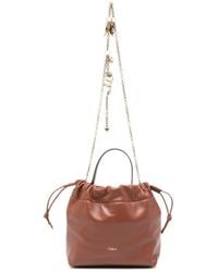 Chloé - Icons Leather Clutch - Lyst