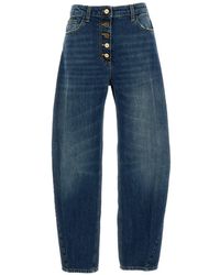 Elisabetta Franchi - Denim Cotton Jeans - Lyst