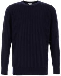 Bottega Veneta - Dark Wool Sweater - Lyst