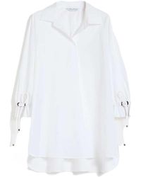 Max Mara - Cotton Poplin Blouse - Lyst