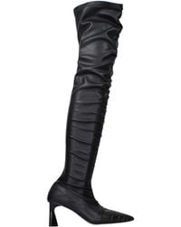 Stella McCartney - Stivali Elsa Donna Eco Pelle Nero - Lyst