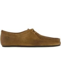 Jil Sander - Suede Lace Up Shoes - Lyst