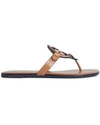 Tory Burch - 'Miller' Sandals With 'Pavé' - Lyst