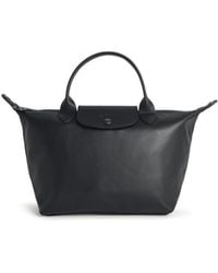 Longchamp - Borsa Con Lear Nera's Maniglia Le Pliage Xtra' - Lyst