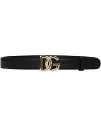 Dolce & Gabbana - Dolce&Gabbana Belt Leather - Lyst