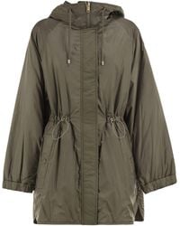 Weekend by Maxmara - Wkdalcamo Reversible Hooded Parka - Lyst