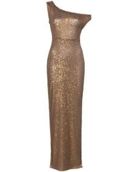 Norma Kamali - Abito Da Sera Con Paillettes - Lyst