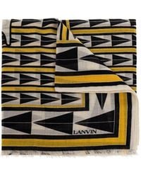 Lanvin - Wollschal - Lyst