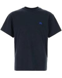 Jil Sander - T Shirt With Embroidered Logo - Lyst