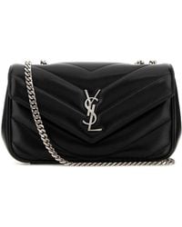 Saint Laurent - Leather Small Loulou Shoulder Bag - Lyst
