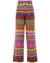 Akep - Broek Multi Color - Lyst