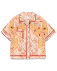 Zimmermann - Wylie Pocket Shirt - Lyst