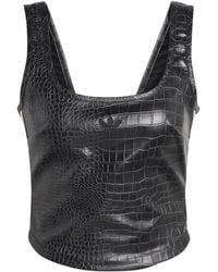 adidas Originals - Pleather Corset - Lyst