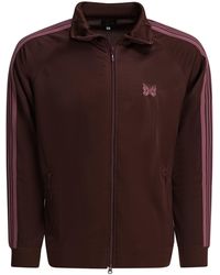 Needles - Naalden "poly Smooth" Sweatshirt Met Ritssluiting - Lyst
