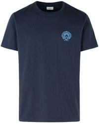 Etro - T-Shirt Aus Baumwolle Mit Logo, Herren, Größe - Lyst
