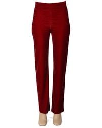 Moschino - Pannu00C9 Velvet Pants - Lyst