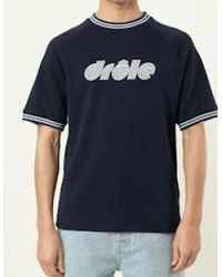 Drole de Monsieur - T -Shirts und Polos Blau - Lyst
