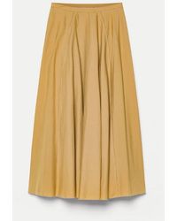 forte_forte - Poplin Skirt - Lyst