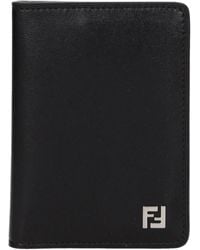 Fendi - Document Holder Leather - Lyst