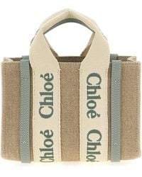 Chloé - 'Woody' Mini Handbag - Lyst