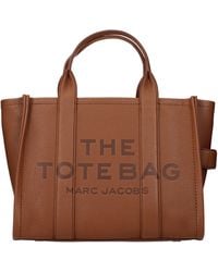 Marc Jacobs - Medium Leather Tote Handbag - Lyst