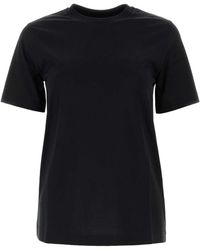 Burberry - Cotton T-Shirt - Lyst